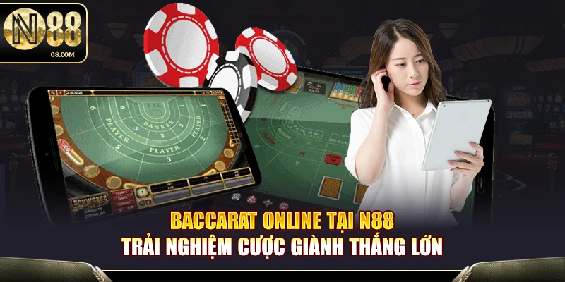 Baccarat Online N88 – Cược Linh Hoạt Thắng Lớn Chỉ Sau Vài Ván